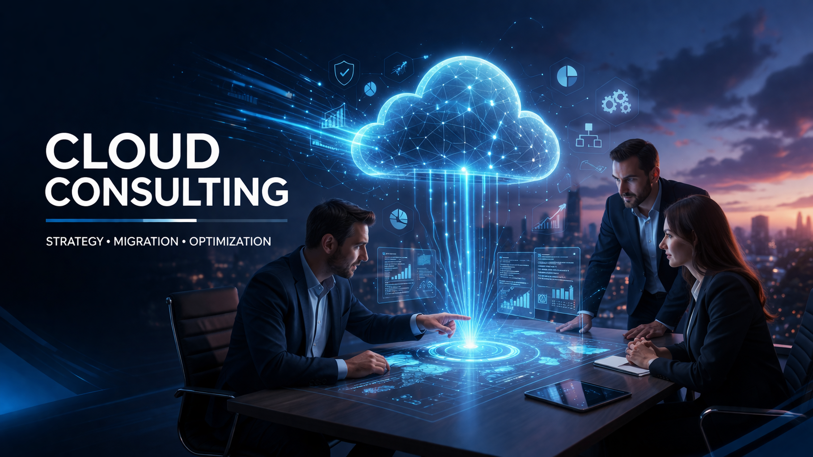 Cloud consulting experts in Kerala planning cloud infrastructure and digital transformation strategy