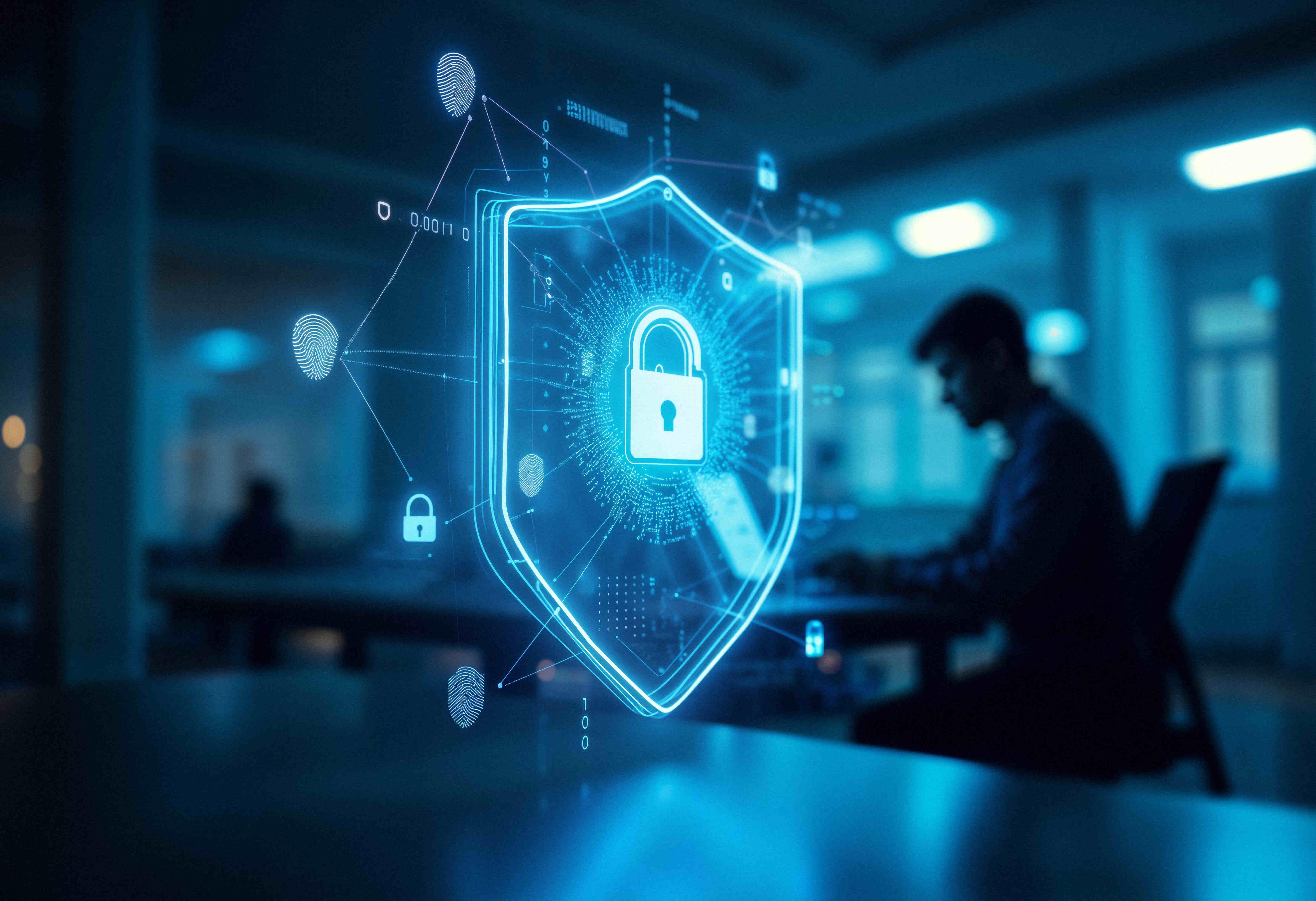 GKS Infotech cybersecurity solutions protecting business data with advanced digital security, encryption, and network protection systems